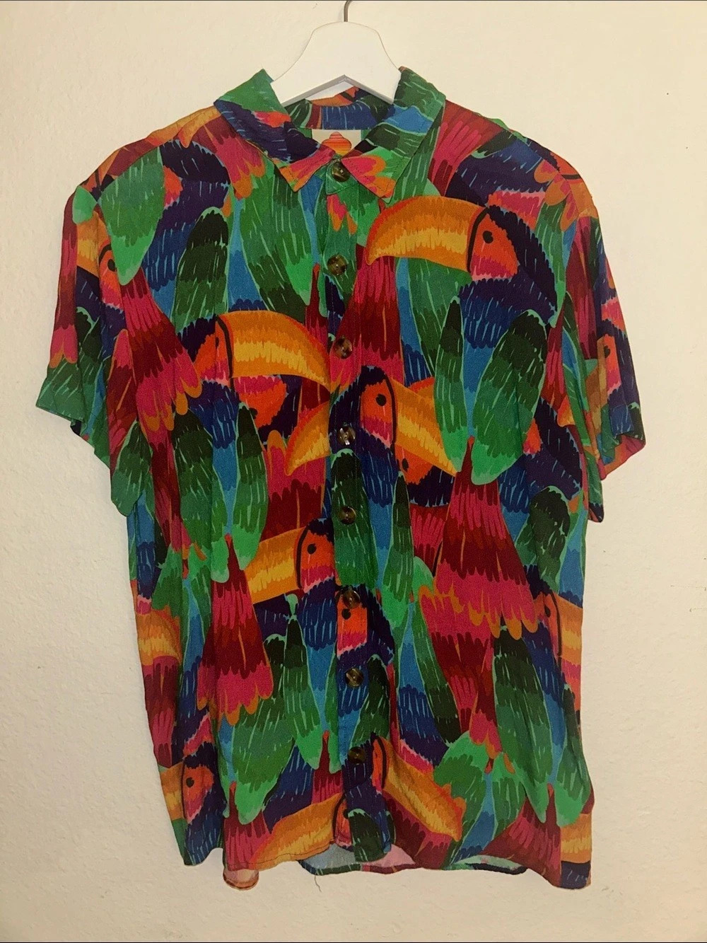 Farm Rio Wonderful Toucans Uni Shirt Small
